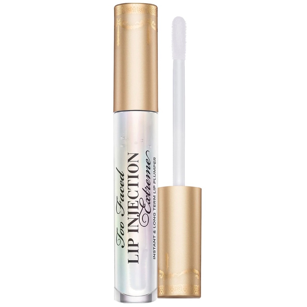 💋NIB💋 TOO FACED Lip Injection Extreme Lip Plumper Gloss in Original Clear